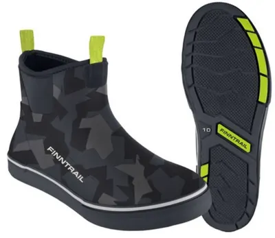 Finntrail Rubber Boots Deck Camoshaddowblack