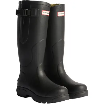 Hunter Balmoral Mkii Side Adj Boot Black