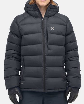 Rosson Down Hood Men, True Black, 2xl,  Vårjackor